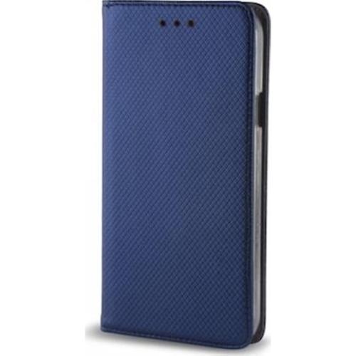 (xiaomi Redmi 9) Senso Book Cover Smart Magnet Blue