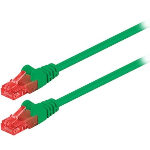 68435 Cat 6 U/utp Patch Cable Cca 0.5m Green 055-1017