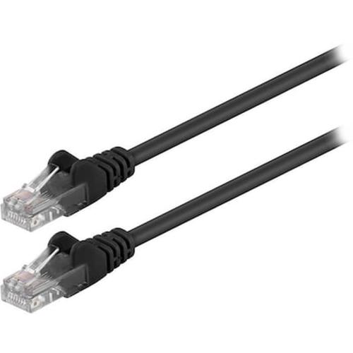 68703 Cat 5e U/utp Patch Cable 0.25m Black 055-1001