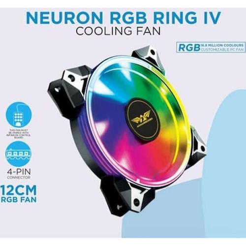 Armaggeddon Gaming Pc Cooling Fan (120mm Rgb Fan) Neuron Neuron