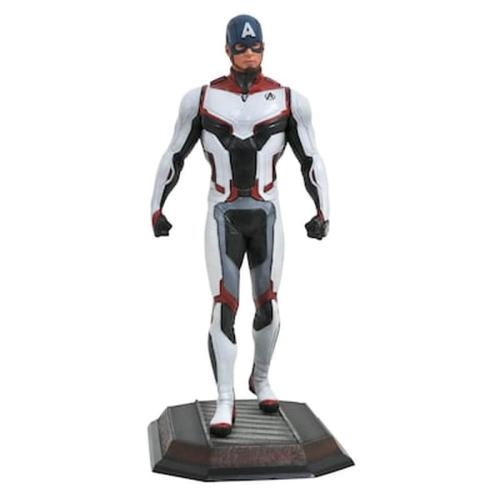 Diamond Select Toys Gallery Marvel Captain America Avengers Team Suit Pvc Statue