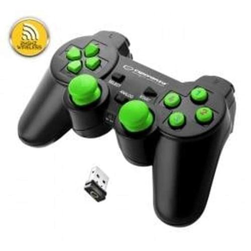 Esperanza Wireless Gamepad 2.4ghz Ps3/pc Gladiator Black/green Egg108g