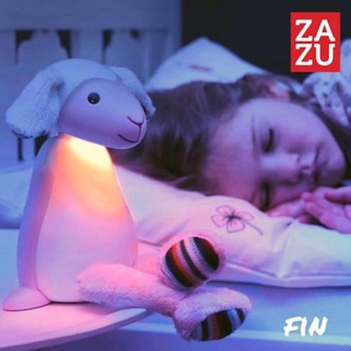 Fin Προβατάκι Παιδικό Φώς Νυκτός Ανάγνωσης Led, Ρύθμιση Νυκτός Με Usb Zazu Grey