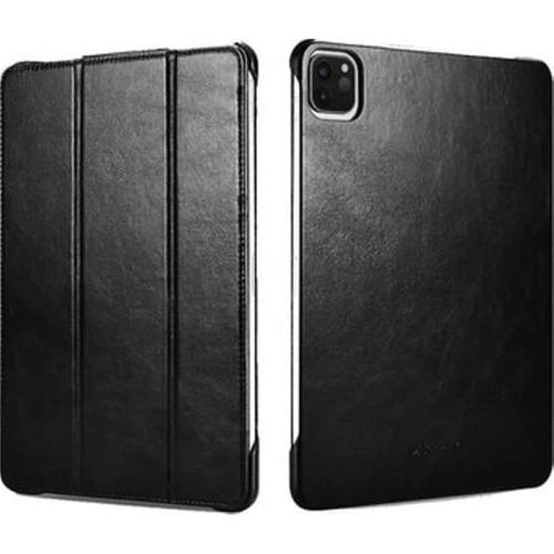 Icarer Rid 718 Ipad Pro 12.9″ 2020 Genuine Leather Case Black
