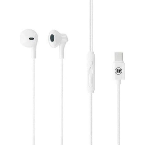Lamtech Type-c Mobile Earphones With Microphone White Lam020939