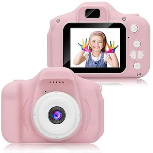 Μίνι Ψηφιακή Παιδική Φωτογραφική Κάμερα Ροζ