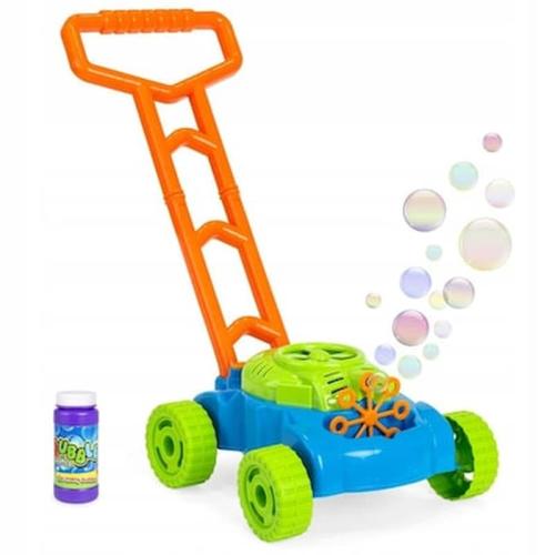 Παιδική Μηχανή Για Σαπουνόφουσκες, Μηχανή Γκαζόν, 26x51x49 Cm, Bubble Toy Lawn Mower