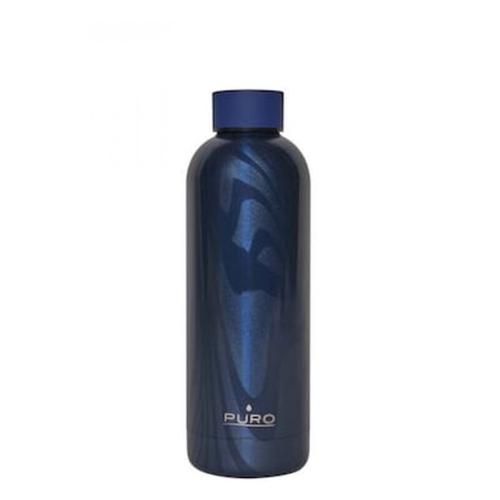 Puro Hot Cold Stripe Bottle 500ml – Σκούρο Μπλε