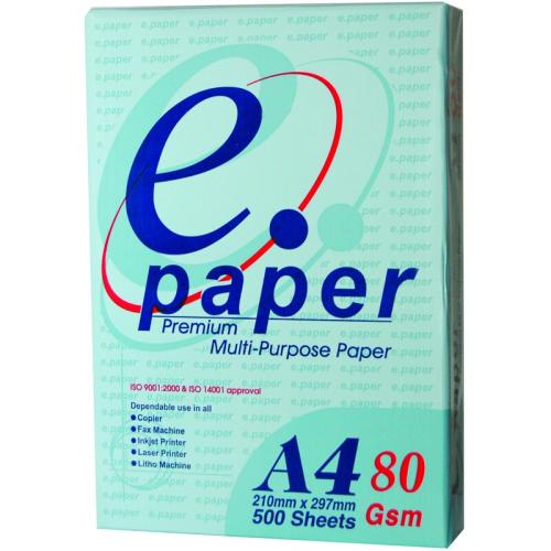 E-Paper Χαρτί Εκτύπωσης A4 80gr 500 φύλλα
