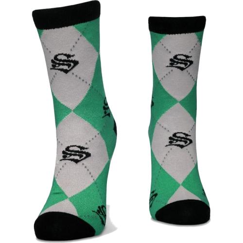 Κάλτσες Difuzed Harry Potter - Slytherin - Crew Socks - Νο 35-38 (2 τεμάχια)