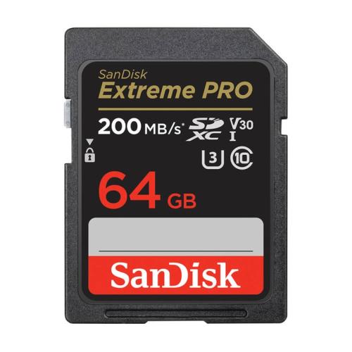 Κάρτα μνήμης SanDisk Extreme PRO SDHC SDXC UHS-I 64GB
