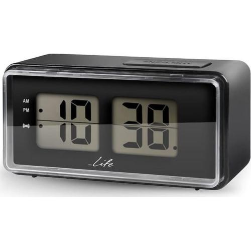 Ψηφιακό Ρολόι / Ξυπνητήρι Με Οθόνη Lcd Και Retro Flip Design Life Acl-100