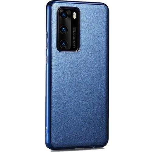 Θήκη Huawei P40 - Icarer Back Cover Grained Series - Royal Blue