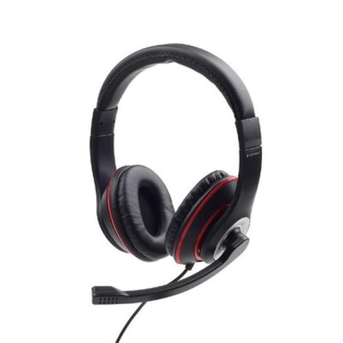 Ακουστικά Headset Gembird MHS-03-BK - Μαύρο