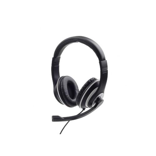 Ακουστικά Headset Gembird MHS-03-BKWT - Μαύρο
