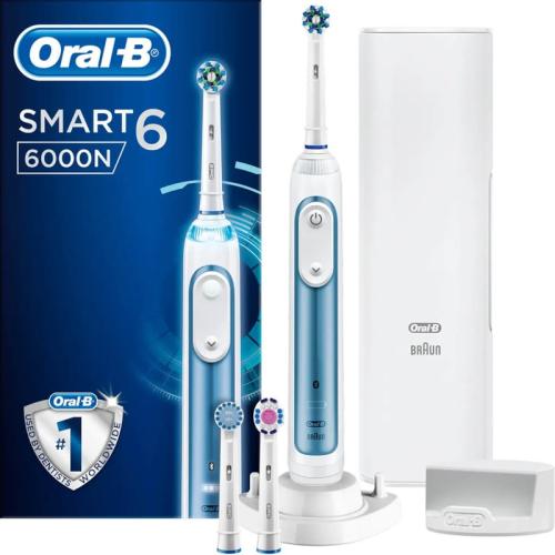 Ηλεκτρική Οδοντόβουρτσα ORAL-B SMART 6000 N Λευκό