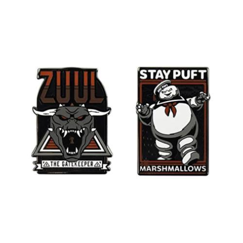 Badge Numskull Ghostbusters Zuul Marshmellow