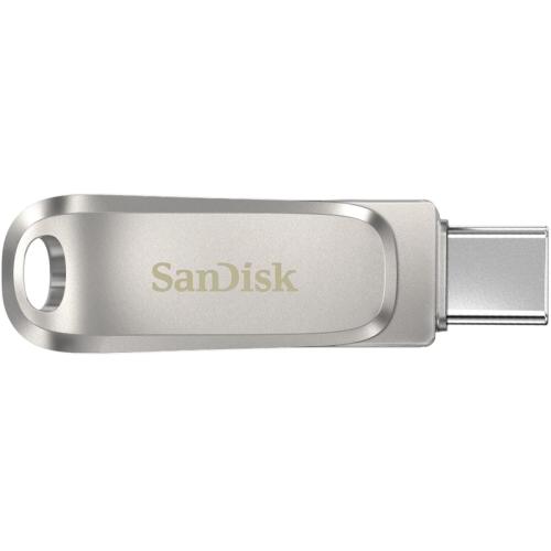USB stick SanDisk Ultra Dual Drive Luxe 256GB USB Type-C Ασημί