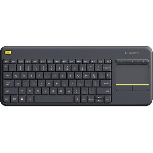 Ασύρματο πληκτρολόγιο LOGITECH Wireless Touch Keyboard K400 Plus Black - (920-007145)