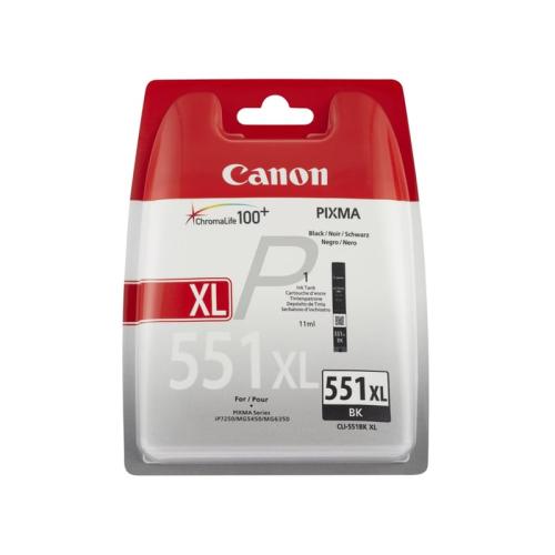 Μελάνι Canon CLI-551XL Μαύρο - 6443B001