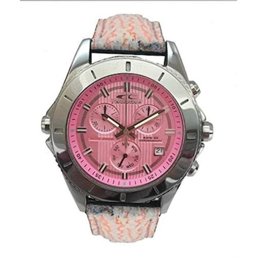 Chronotech Unisex Adult Chronograph Quartz Watch With Leather Strap Ct7636l-06