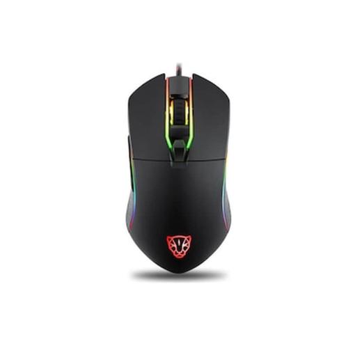 Motospeed V30 Rgb Backlight Gaming Mouse (optical Gaming/wired/3500dpi/6 Πλήκτρα) (black)