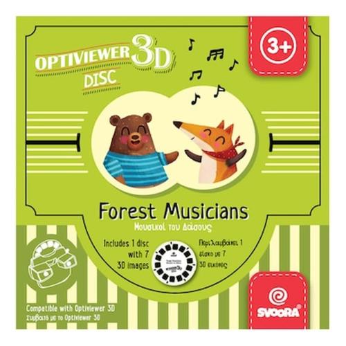 Svoora - Δίσκος Εικόνων μουσικοί Του Δάσους Για Optiviewer 3d 03008