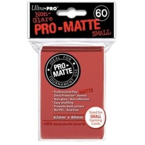 Ultra Pro - Pro Matte Small 60 Sleeves Red