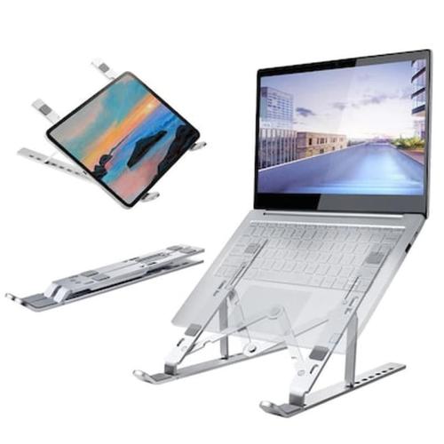 Πτυσσόμενη Βάση Αλουμινίου Για Laptop Και Tablet X2-silver