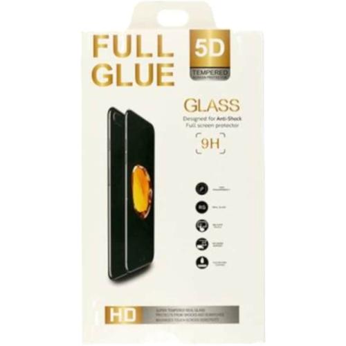 5D Full Glue 9H Glass HUAWEI H/Q - Huawei P30 Lite - Μαύρο