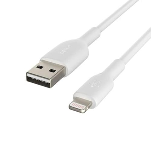 Belkin Lightning Lade/sync Cable 2m, Pvc, White, Mfi Certified