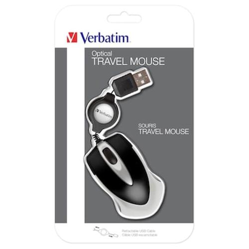 Verbatim Go Mini Optical Travel Mouse Black