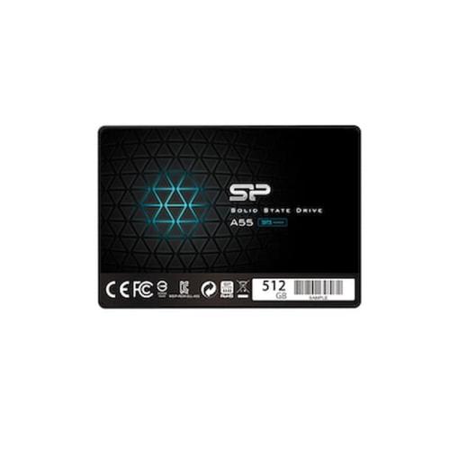 Silicon Power Ssd A55 512gb, 2.5and Sata Iii, 560-530mb/s 7mm, Tlc