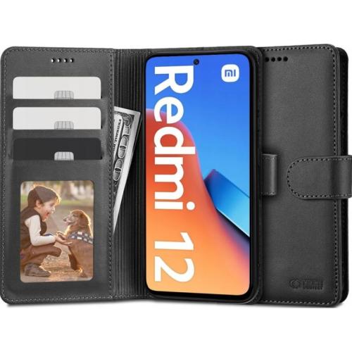Θήκη Xiaomi Redmi 12 - Tech-Protect Wallet - Black