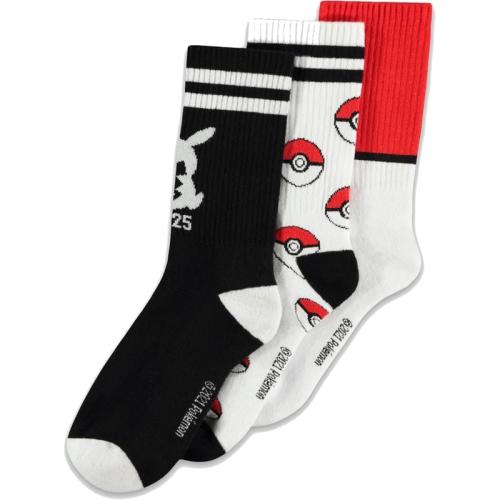 Κάλτσες Difuzed Pokémon - Sport Socks - Νο 39-42 (3 τεμάχια)