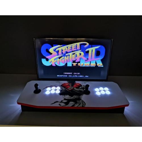 Ρετρό Κονσόλα Retroid VS Street Fighter Cover με φωτιζόμενα λευκά κουμπιά