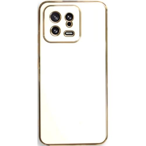 Θήκη Xiaomi 13 - Bodycell Gold Plated - White