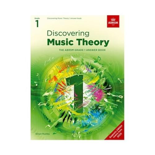Abrsm Discovering Music Theory, The Abrsm Grade 1 Answer Book Απαντήσεις Εξετάσεων