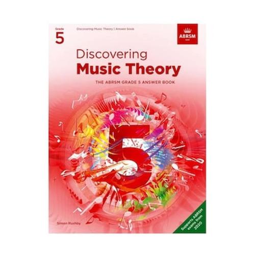 Abrsm Discovering Music Theory, The Abrsm Grade 5 Answer Book Απαντήσεις Εξετάσεων