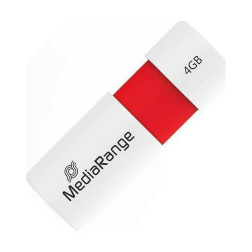Mediarange Mr970 Usb Flash Drive 4 Gb Usb Type-a 2.0 Red,white
