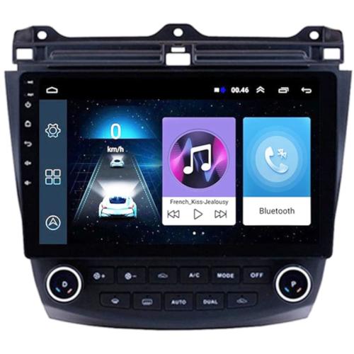 Ηχοσύστημα με Οθόνη Αφής 10 Android GPS Wi-Fi Bluetooth 2GB/ 16GB για Honda Accord (2003 - 2007) - Μαύρο