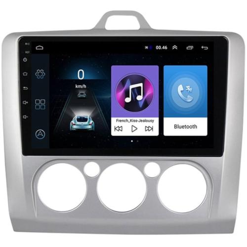 Ηχοσύστημα με Οθόνη Αφής 9 Android GPS Wi-Fi Bluetooth 2GB/ 16GB για Ford Focus (2005 - 2011) - Ασημί