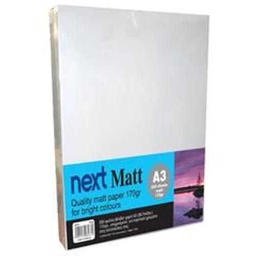 Next Premium Matt Χαρτί Εκτύπωσης A3 170gr 250 φύλλα