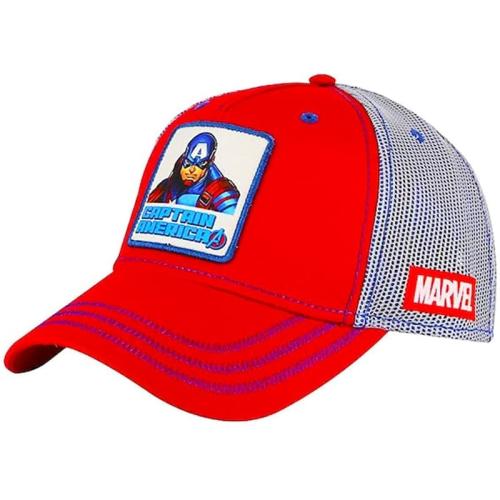Παιδικό Καπέλο Authentic Captain America Hat Red Blue Marvel Με Ρυθμιζόμενο Κούμπωμα
