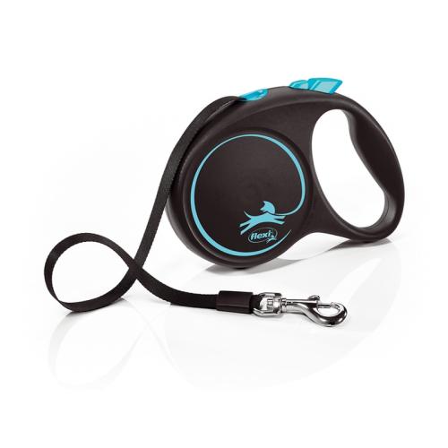 Πτυσσόμενο Λουράκι Flexi Automatic Leash Για Σκύλο Medium - Μαύρο