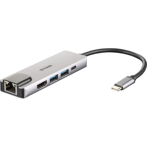 D-link 5-in-1 Multi-port Adapter Type-c W Power Delivery (dub-m520)