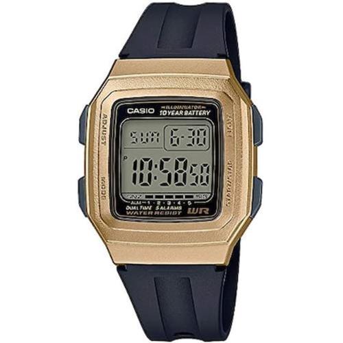 Casio Unisexs Digital Quartz Watch With Resin Strap F-201wam-9avef