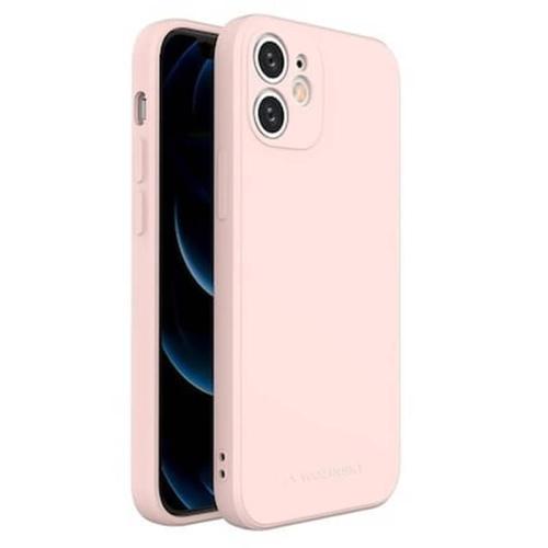 Wozinsky Color Case Silicone Flexible Durable Case Iphone 12 Mini Ροζ