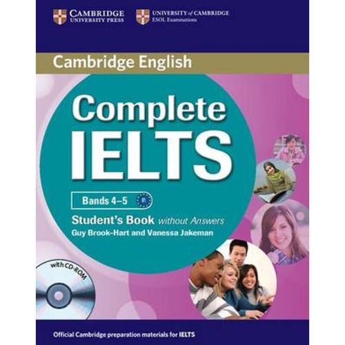 Complete IELTS Bands 4-5 Students Book without Answers with CD-ROM Complete IELTS Bands 4-5 Students Book without Answers with CD-ROM