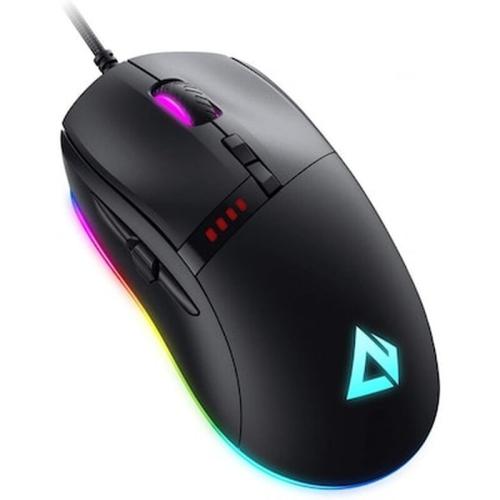 Aukey Gm-f4 Knight Rgb Gaming Mouse With 10000 Dpi Resolution - Wired